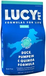 25lb Lucy Pet Duck Pumpkin & Quinoa for Dogs - Health/First Aid